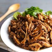 Honey Glazed Crockpot Chicken Adobo - simple pantry ingredients, hardly any hands-on time, 200 calories. | https://sunn-kropp.today