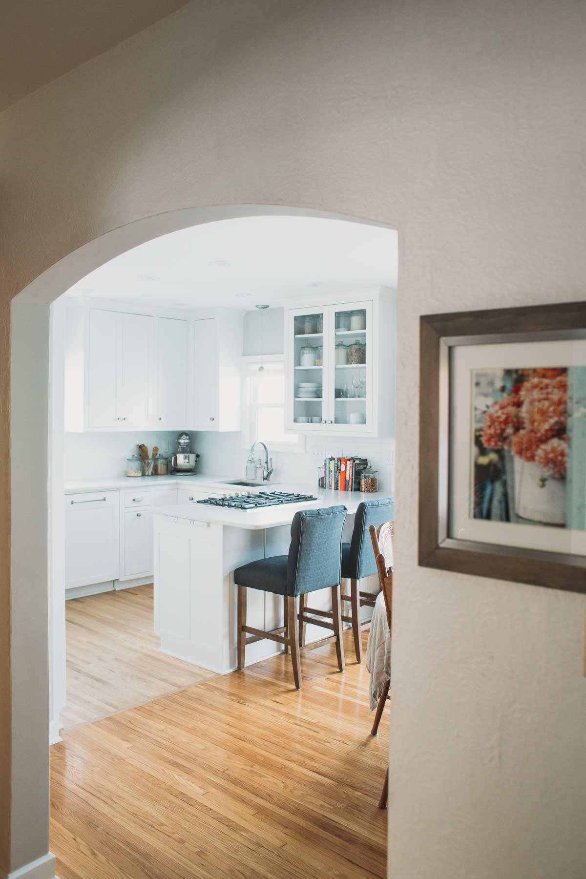 Updated kitchen.